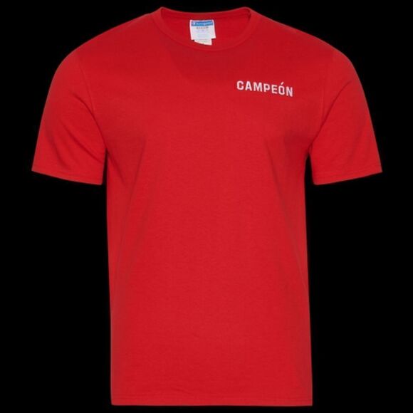 Champion King of Sweatshirts Worldwide International Campeón Shirt Spanish Red - Picture 2 of 3